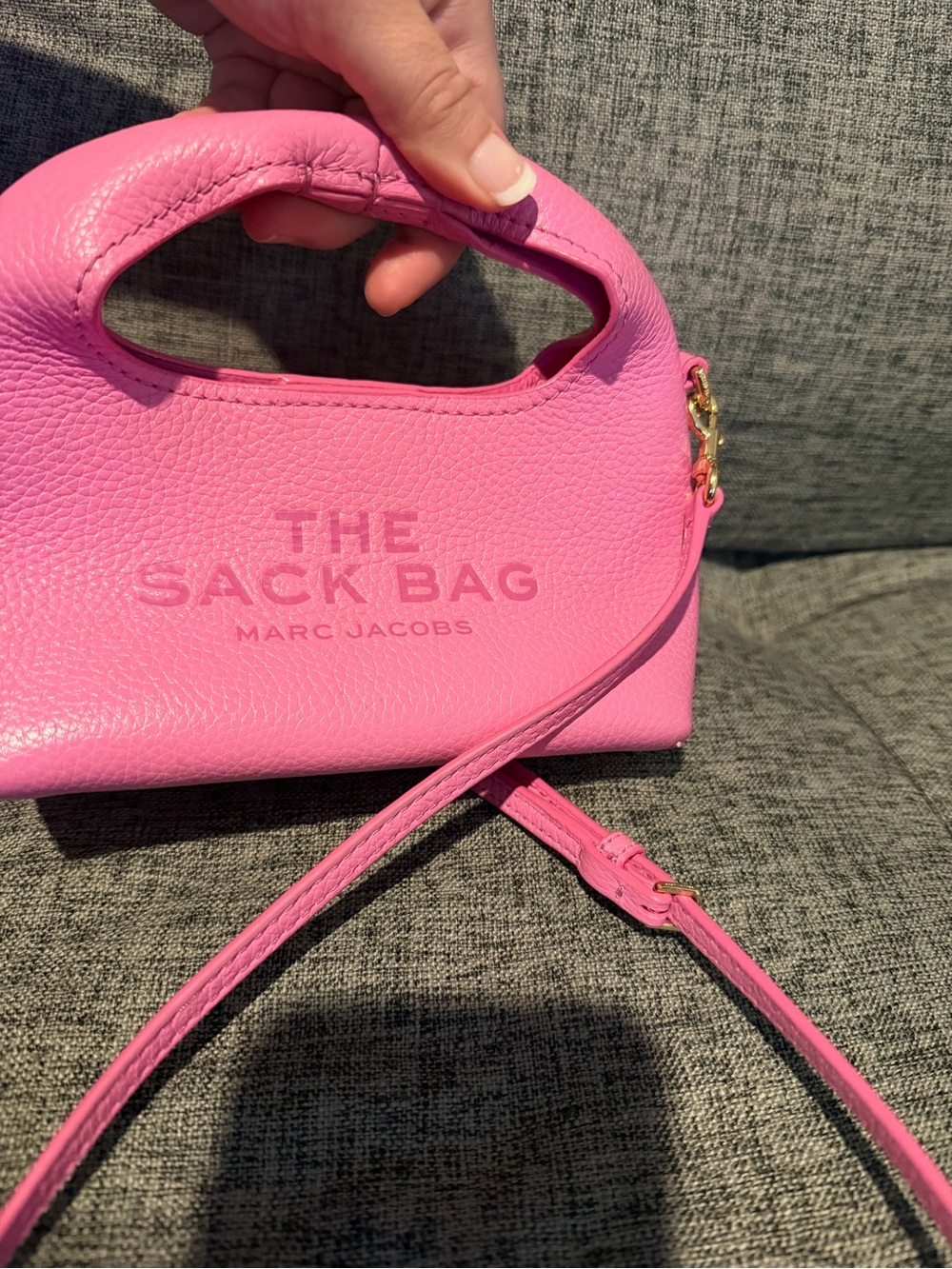 Marc Jacobs Pink The Sack Bag - Picture 4 of 10